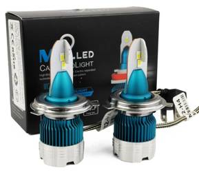 A set of LED bulbs H4 Mi2 FLIP CSP 56W