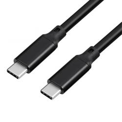 AN-10-1M-Type-C-Black | Cable 100W USB-C / USB-C | 1M