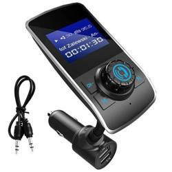 BC68-Black | Multifunctional FM transmitter to the car 4in