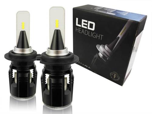 A set of LED bulbs H7 B6 SEOUL CSP 40W 12000 lm
