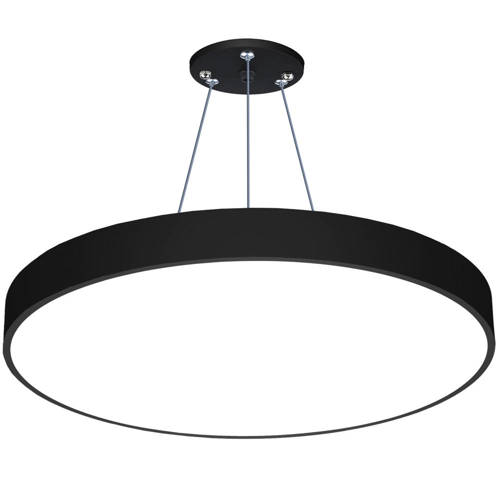 LPL-005 | Hanging LED ceiling lamp 50W | round | aluminum | CCD not blinking | Φ60x6