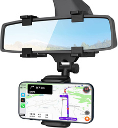 PSI-R001 | Autotelefon-/Navigationshalterung am Rückspiegel montiert
