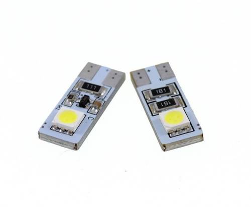Auto-LED-Lampe W5W T10 2 SMD 5050 CAN-BUS-SIDED