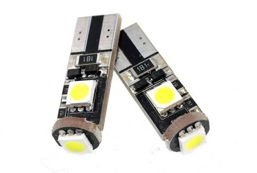 Auto-LED-Lampe W5W T10 3 SMD 5050 CAN BUS