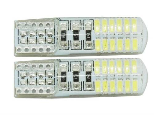 Auto-LED-Lampe W5W T10 4014 24 SMD CAN-BUS-Silikon