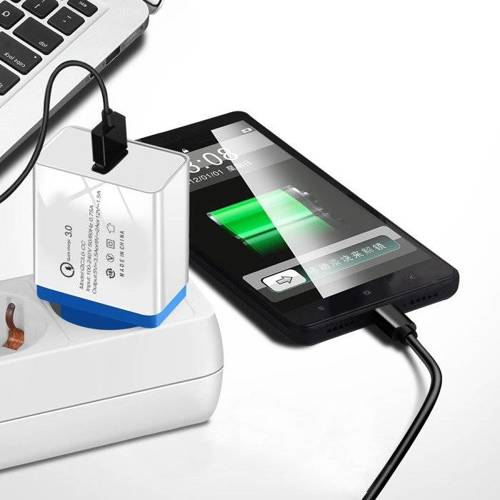 CA-004 | Schnelle USB-Ladegerät | Quick Charge 3.0 | 3.1A