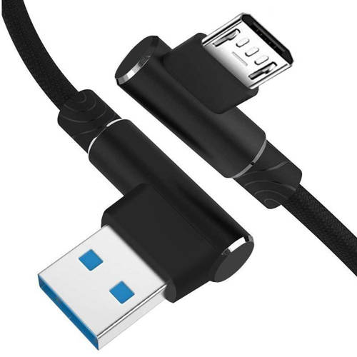 AM30 | Micro-USB 1M | Kampinis telefono įkrovimo USB laidas | Greitas įkrovimas 3.0 2.4A