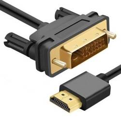 HD-2-2M-Black | Kabel HDMI - DVI | HDMI 2.0 | 4K | 3D